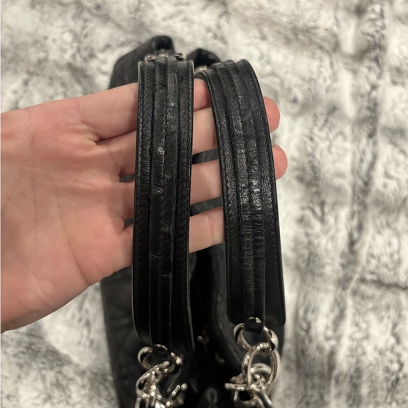 Dior Vintage 2007 Black Cannage Soft East/ West Lady Dior - Picture 13 of 16